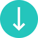 Free Pfeil Pfeile Runter Symbol