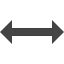 Free Pfeile Lang H Symbol