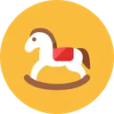 Free Pferd Holz Symbol