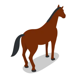 Free Pferd  Symbol