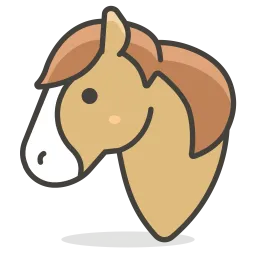 Free Pferd Emoji Symbol