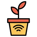 Free Smart Plant Automatisierung Internet Der Dinge Symbol