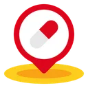 Free Pharmacy location  Icon
