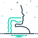 Free Pharynx Esophagus Mouth Icon