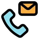Free Phone Message Communication Icon