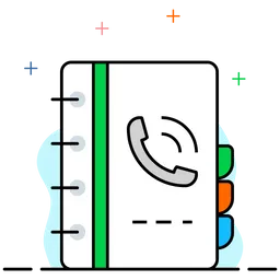 Free Phone Book  Icon