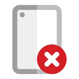 Free Phone Failed  Icon