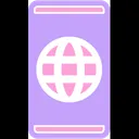 Free Phone Globe  Icon