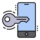 Free Phone Lock Icon