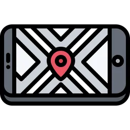 Free Phone Map  Icon