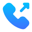 Free Phone Outgoing  Icon