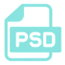 Free Photoshop File Format Psd Icon