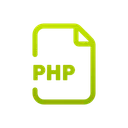 Free Php File Coding Icon