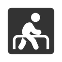 Free Physiotherapie  Symbol