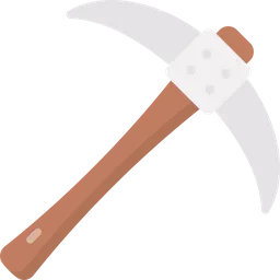 Free Pickaxe  Icon