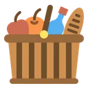Free Picnicbasket Food Camping Icon