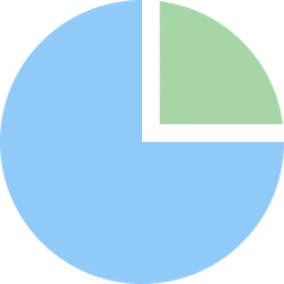 Free 파이 차트  아이콘