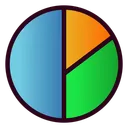 Free Pie Chart  Icon