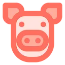 Free Pig Face Farm Icon