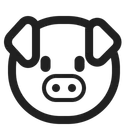 Free Face High Contrast Icon