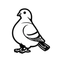 Free Pigeon Bird Dove Icon