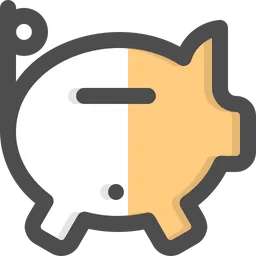 Free Piggy Bank  Icon