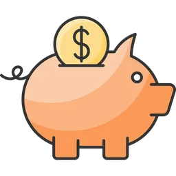Free Piggy Bank  Icon