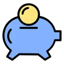 Free Piggy Bank  Icon