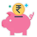 Free Piggy Bank Savings Icon