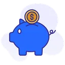 Free Piggybank Money Savings Icon