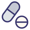 Free Pills Drugs Tablets Icon