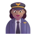Free Pilot Farbe Mittel Symbol