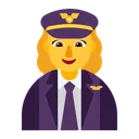 Free Pilot Flat Default Icon