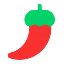 Free Pimenta Plana Ícone