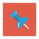 Free Pin Marker Office Icon