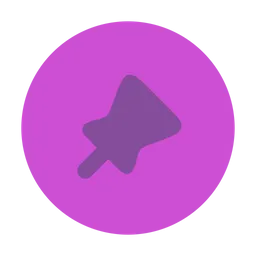 Free Pin circle  Icon