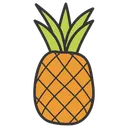 Free Pineapple Ananas Comosus Ananas Icono