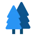 Free Nature Pine Trees Icon