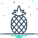 Free Pineapple Delicious Dessert Icon