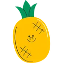 Free Ilustroflat Handmade Fruits Stickers Icon