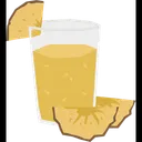 Free Pineapple juice  Icon
