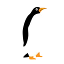 Free Pingouin Animal Faune Icône