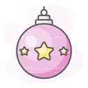Free Xmas Ball Christmas Icon