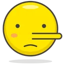 Free Pinocchio Visage Smiley Icône