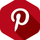 Free Pinterest  Symbol