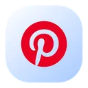 Free Pinterest  Ícone