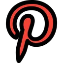 Free Pinterest Social Media Logo Logo Icon