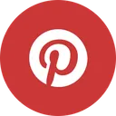 Free Pinterest Circle Logo Icon
