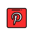 Free Pinterest  Icon