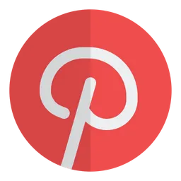 Free Pinterest Logo Ícone